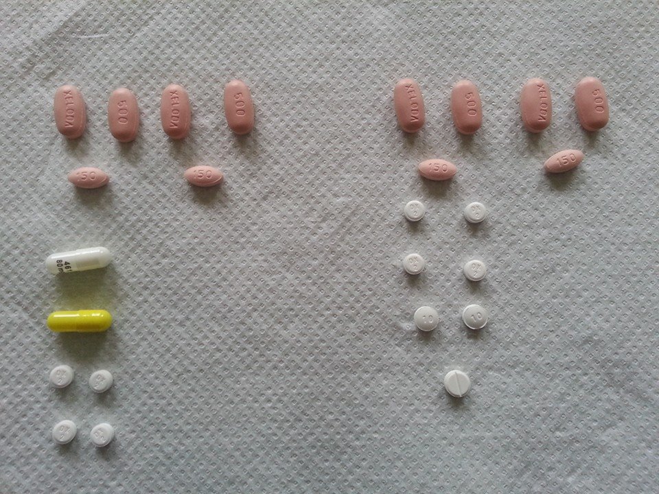 Chemotherapy tablets for 28th June 2014